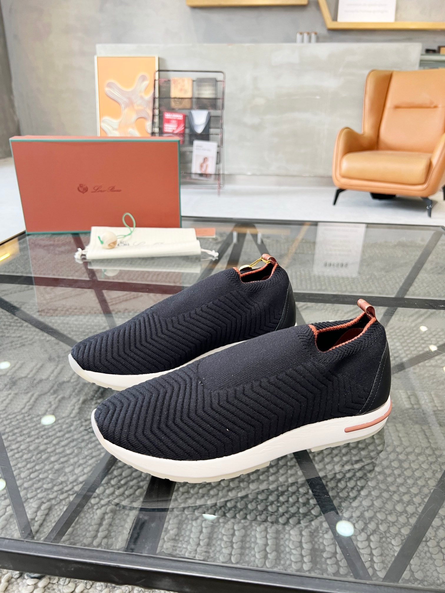 LP 360 FLEXY ACTIVE SNEAKER BLACK WOOL