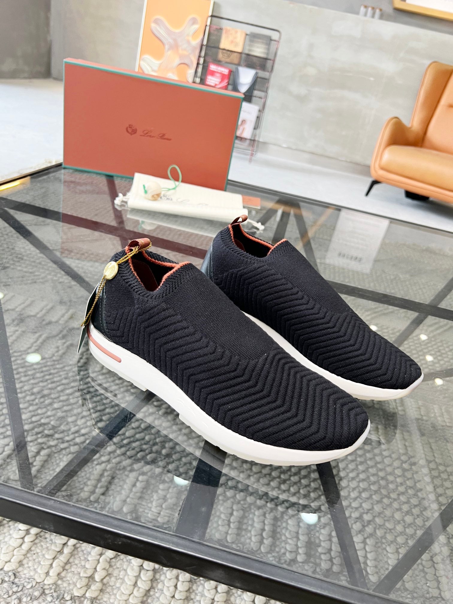 LP 360 FLEXY ACTIVE SNEAKER BLACK WOOL