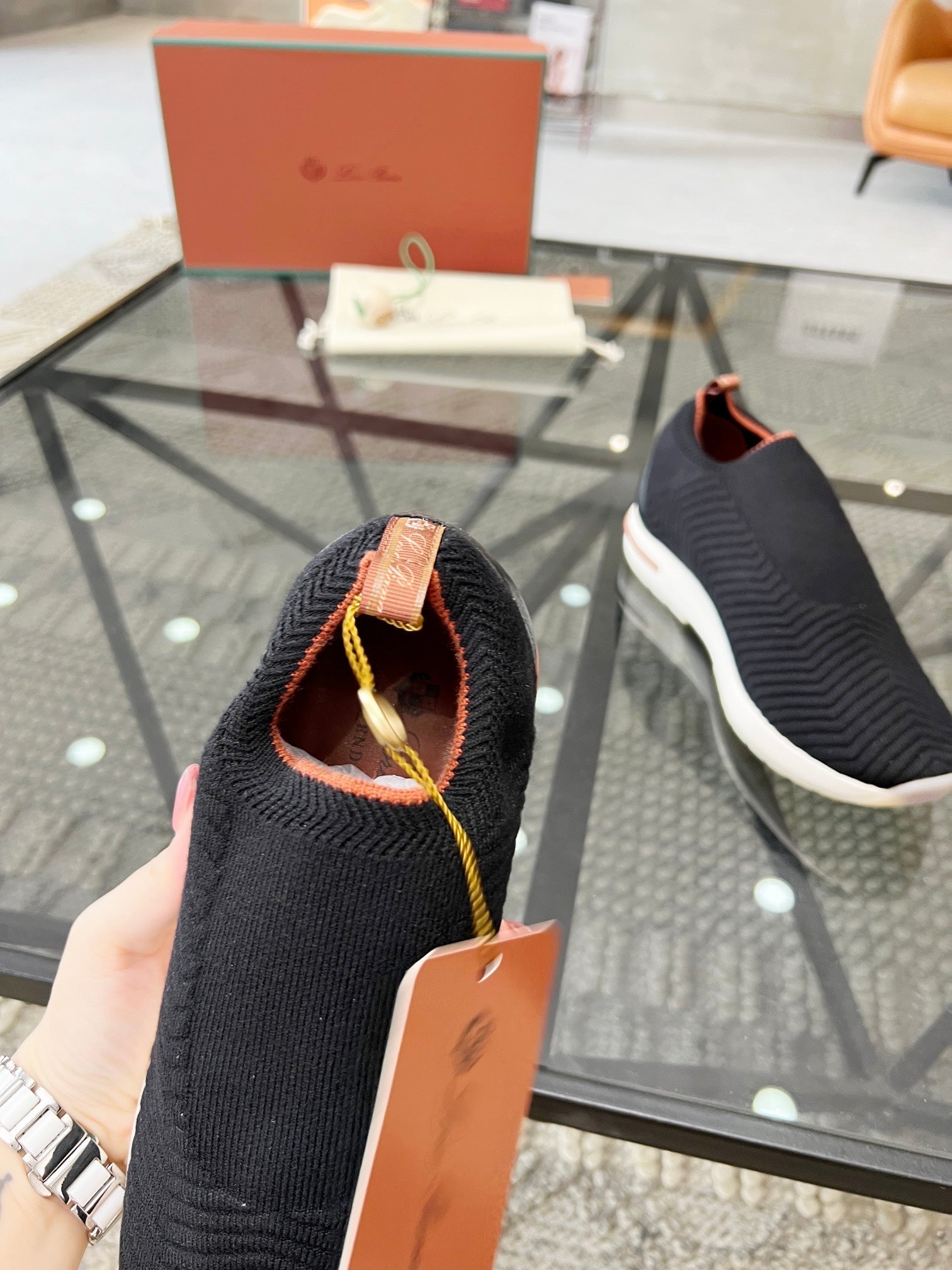 LP 360 FLEXY ACTIVE SNEAKER BLACK WOOL