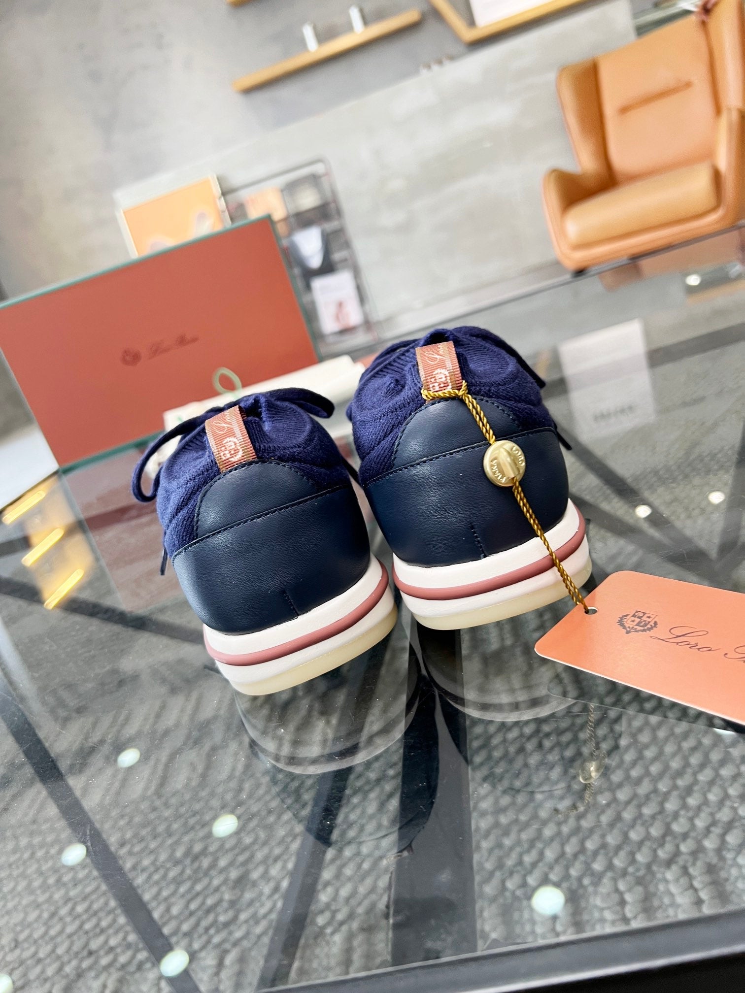 LP KINGS 360 FLEXY WALK SNEAKER NAVY WOOL