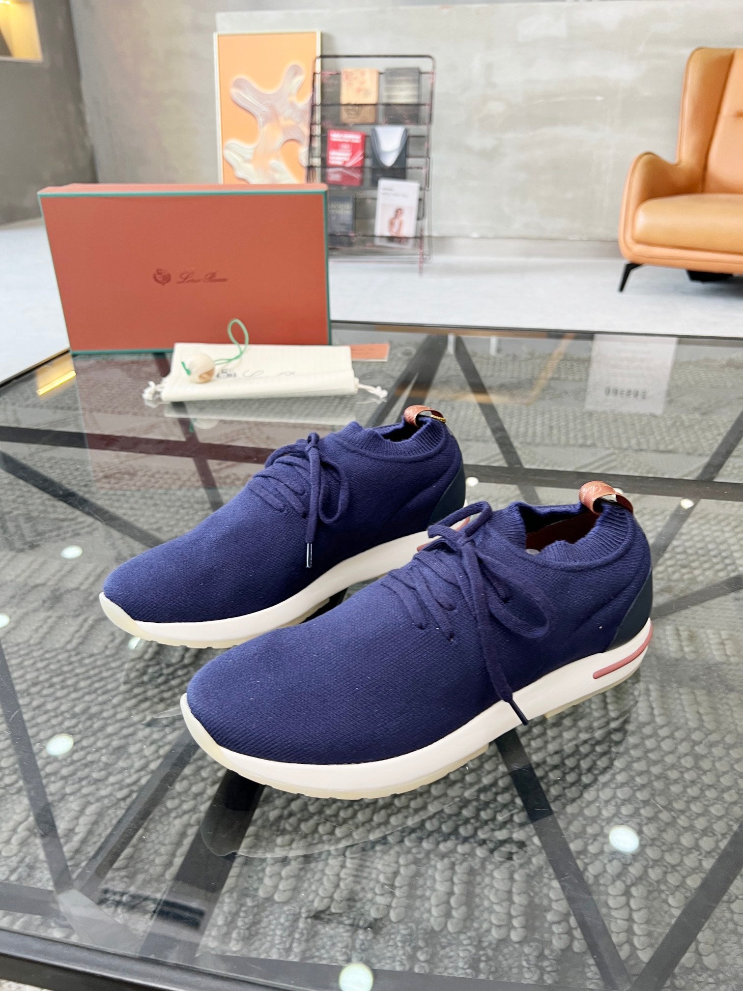 LP KINGS 360 FLEXY WALK SNEAKER NAVY WOOL