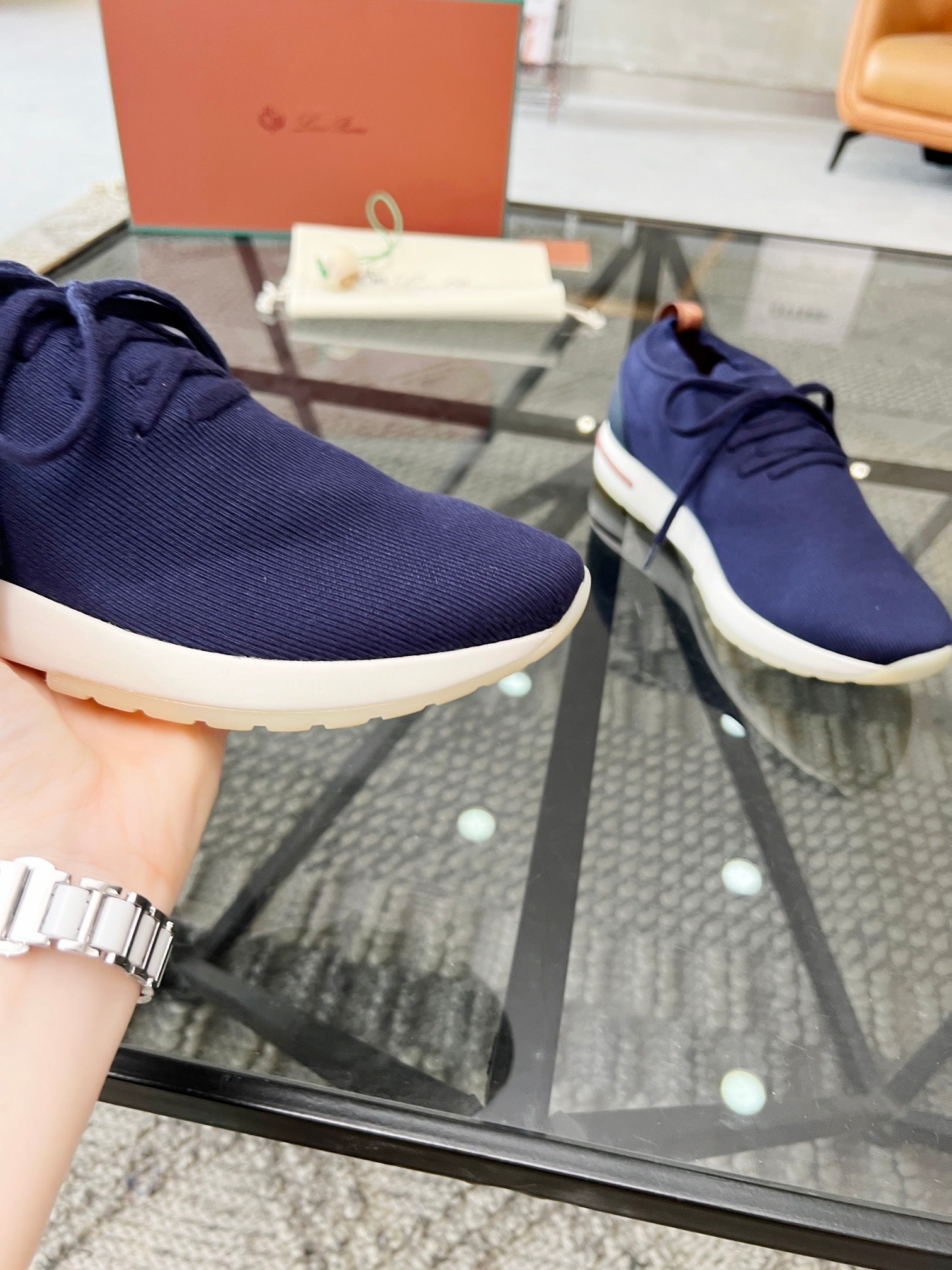 LP KINGS 360 FLEXY WALK SNEAKER NAVY WOOL