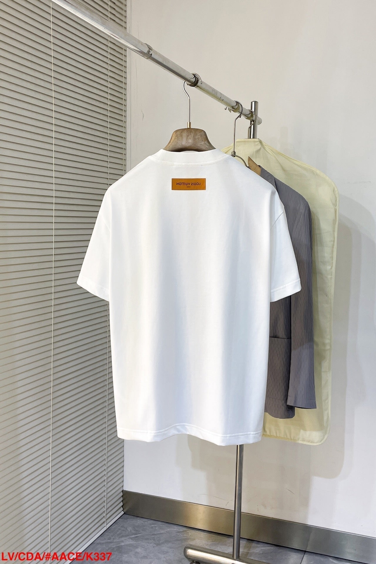 LV T-SHIRT WHITE MIX COLORFUL COTTON 239605