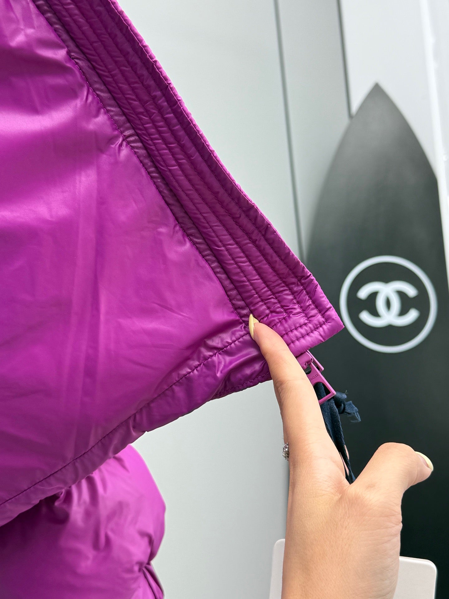 MC 2025 Jacket Noble Purple Polyester Down