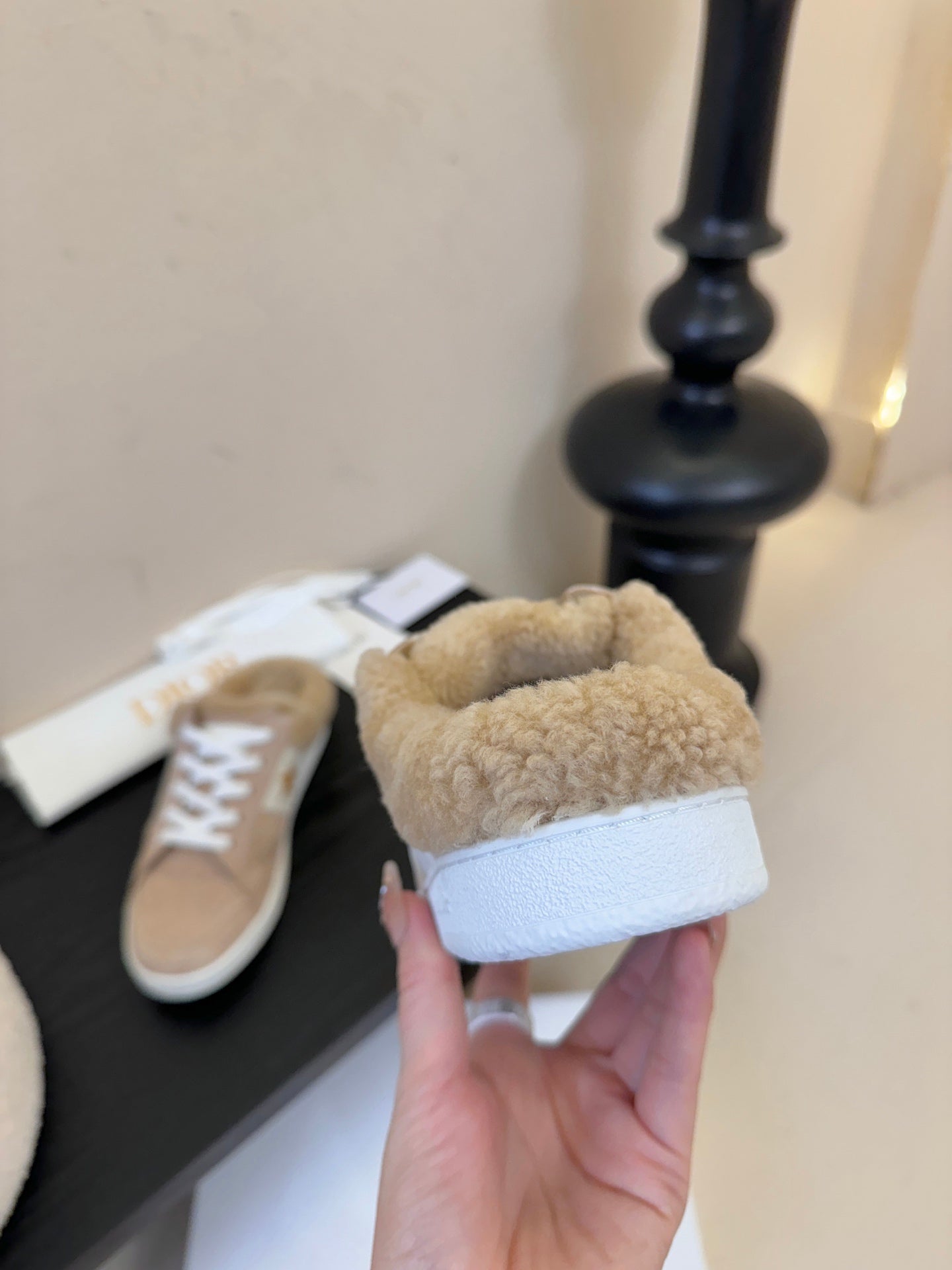 Dior 25 Star Sneaker Pink Beige Suede Cowhide 530615