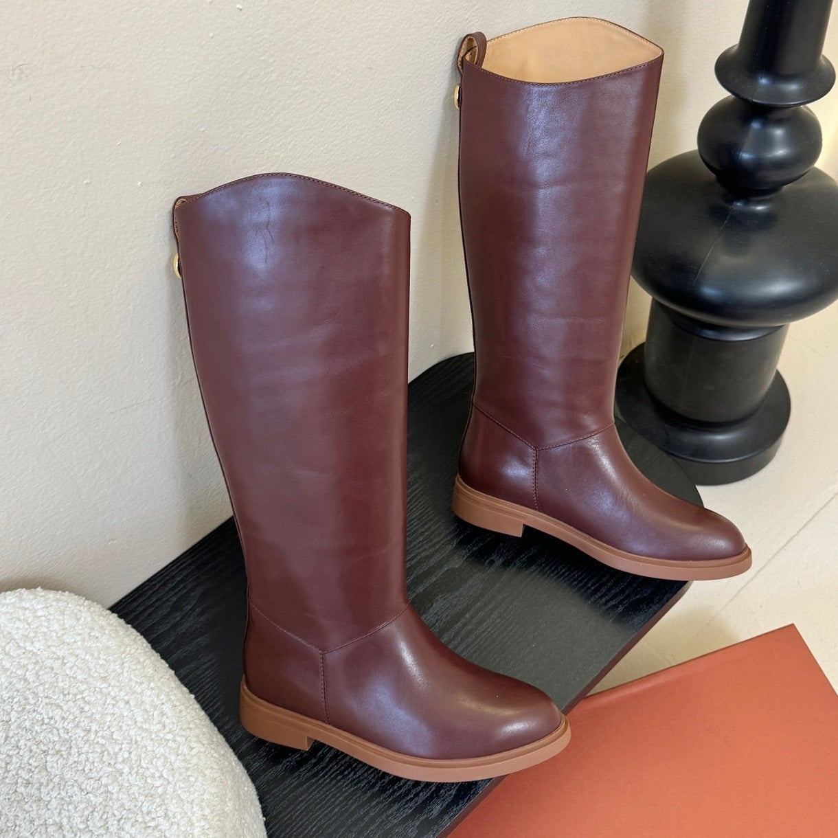 LP 26SS High Boot Burgundy Cowhide 580936