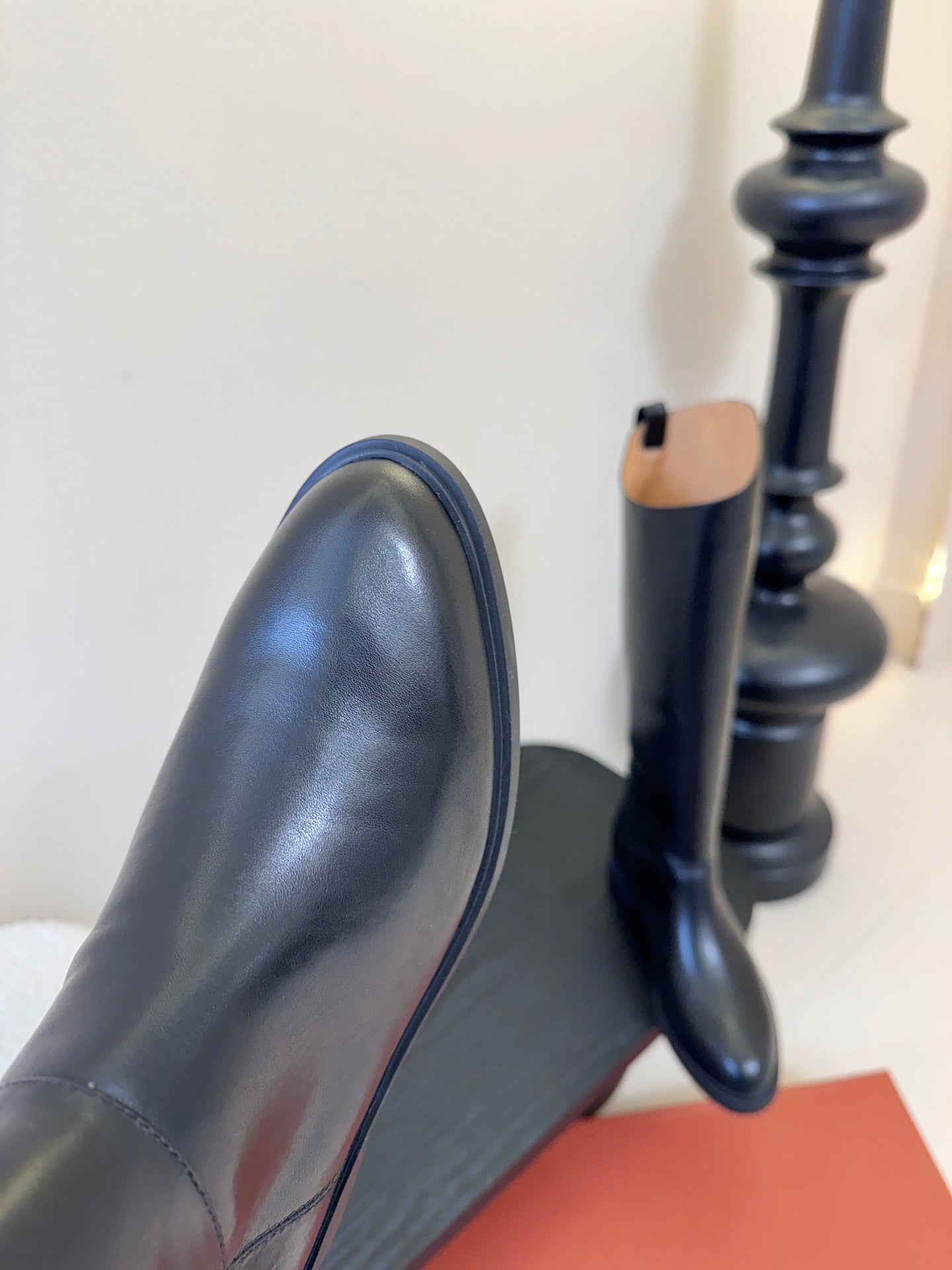 LP 26SS High Boot Black Cowhide 580939