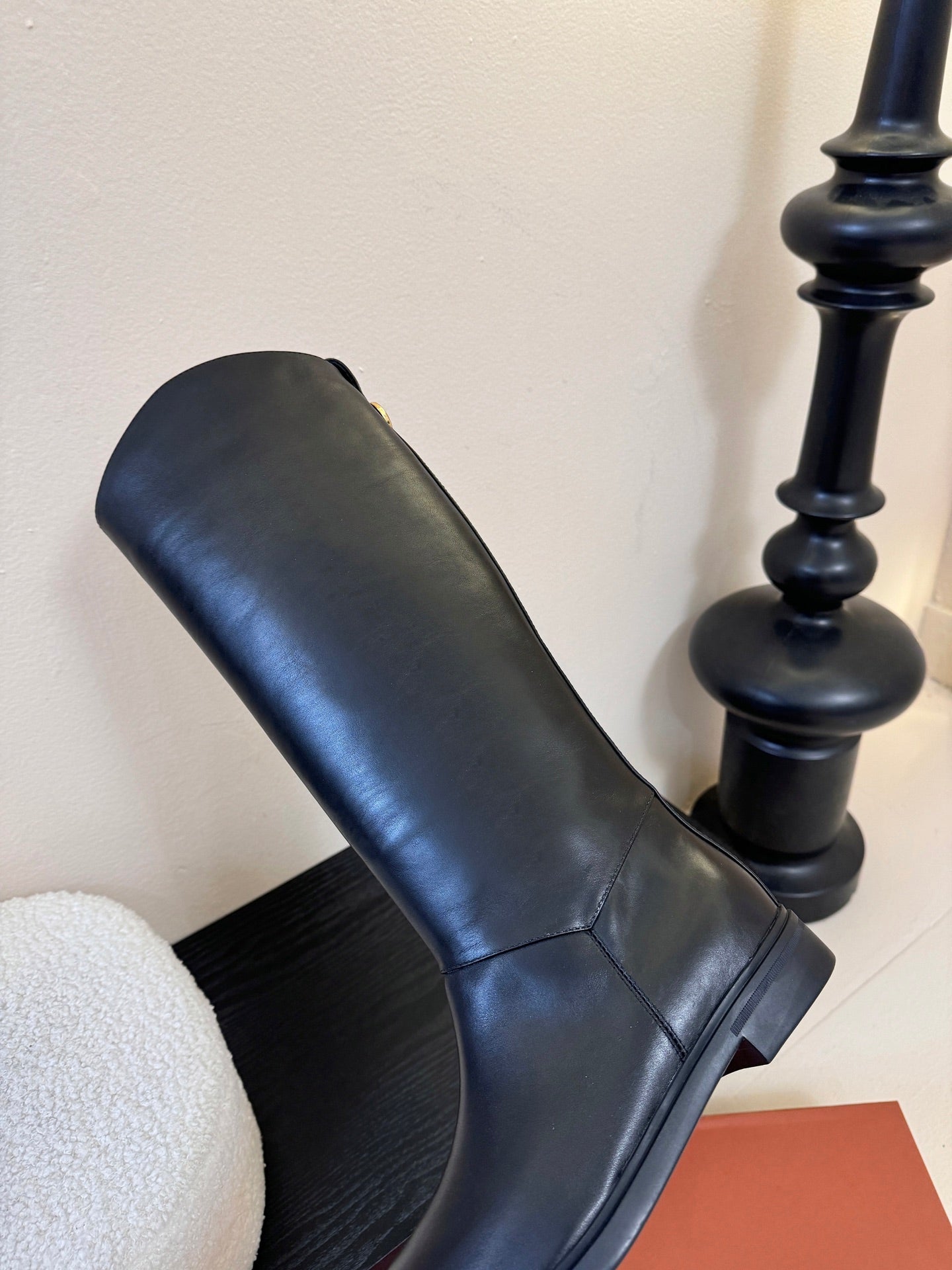 LP 26SS High Boot Black Cowhide 580939