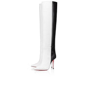 CL Astrilarge Botta 100 Mm Boots Calf Leather Bianco