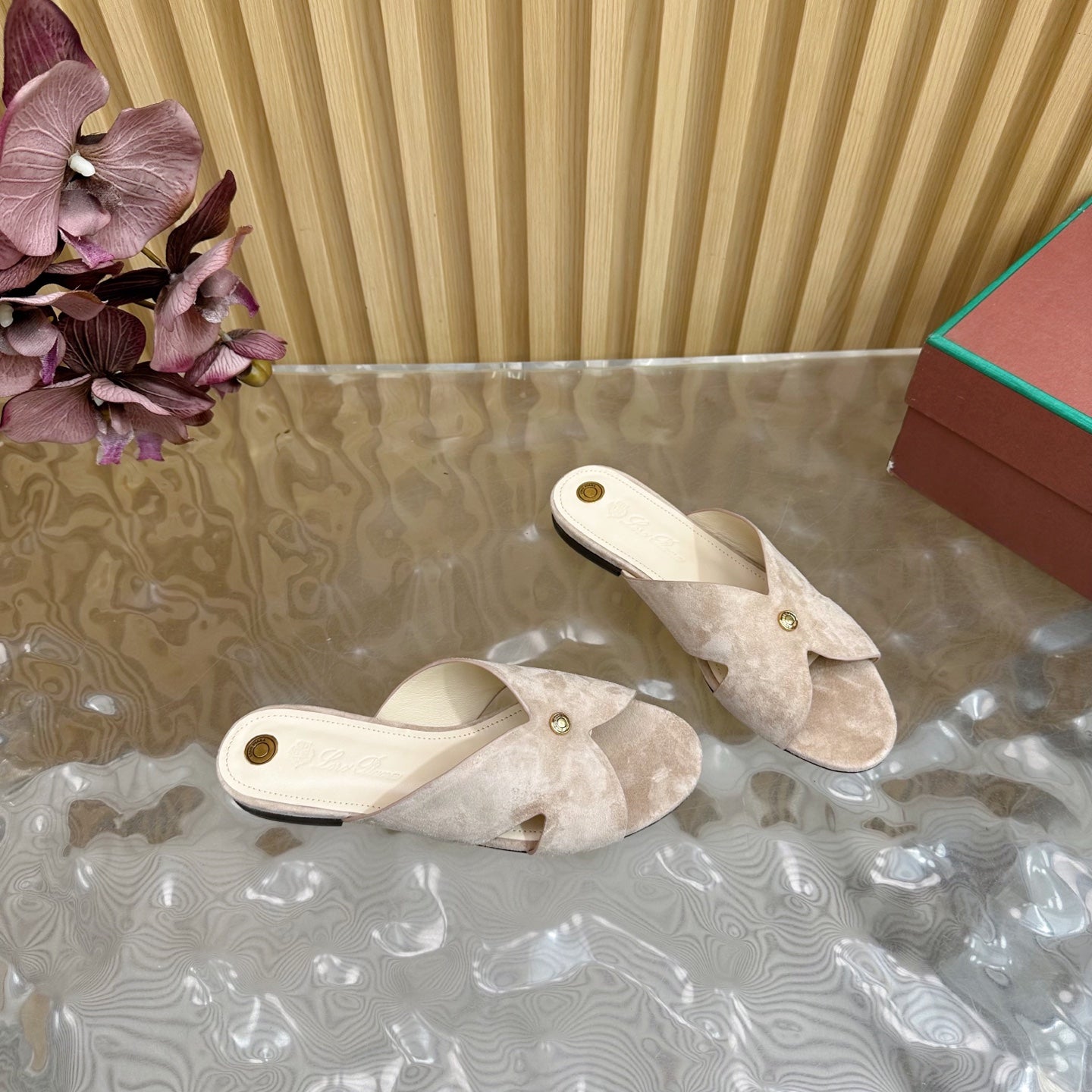 LP Vera Sandal Light Beige Sheepskin 307962