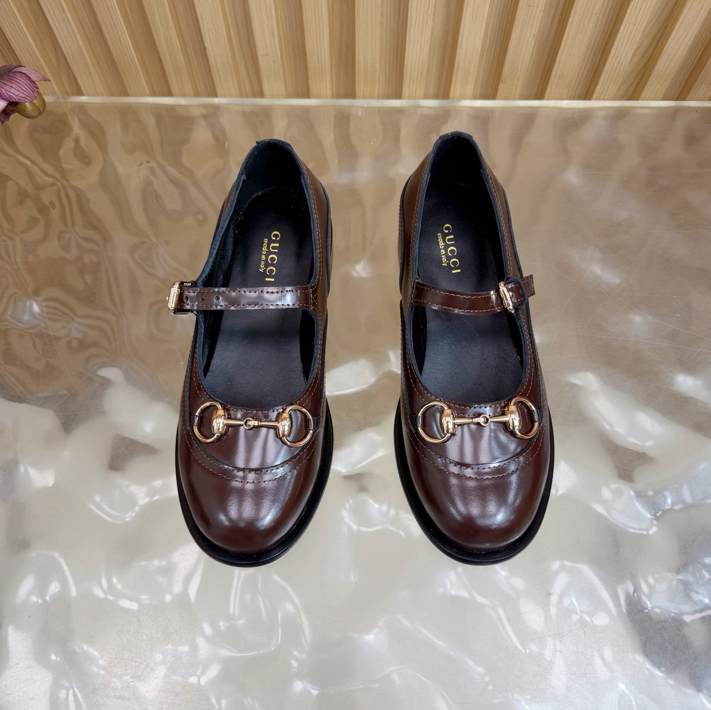 GG 26 Slip-on Dark Brown Sheepskin 589462