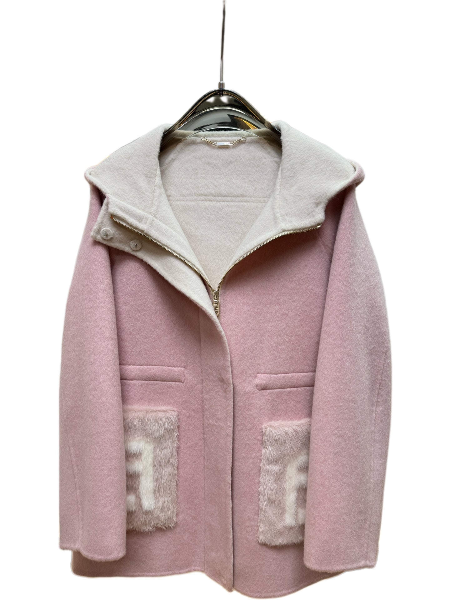 Fendi 25 Jacket Light Pink Draper 0011