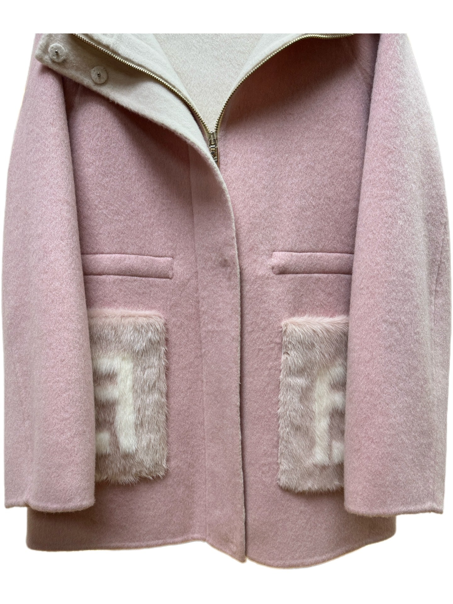 Fendi 25 Jacket Light Pink Draper 0011