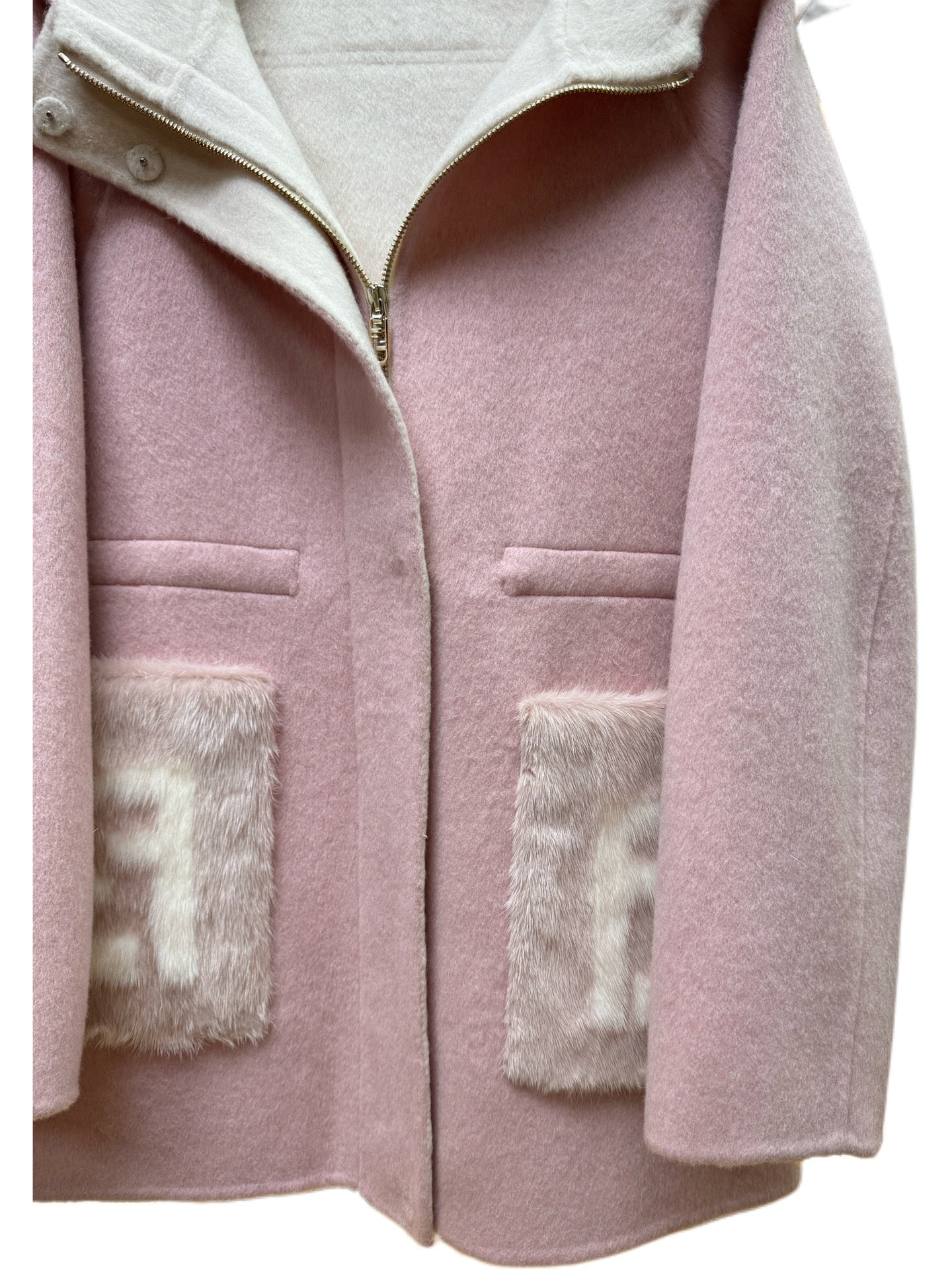 Fendi 25 Jacket Light Pink Draper 0011