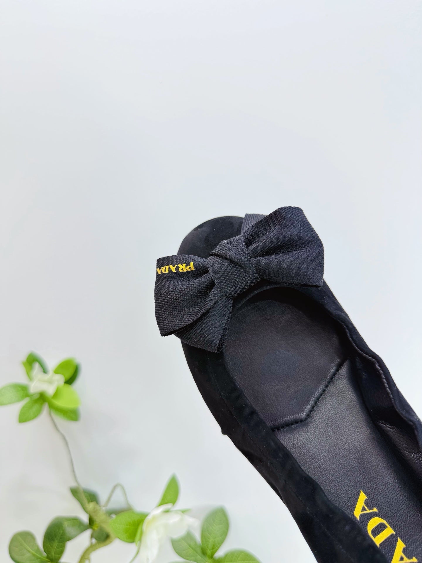 PRA 26SS Ballet Flat Black Suede 592395