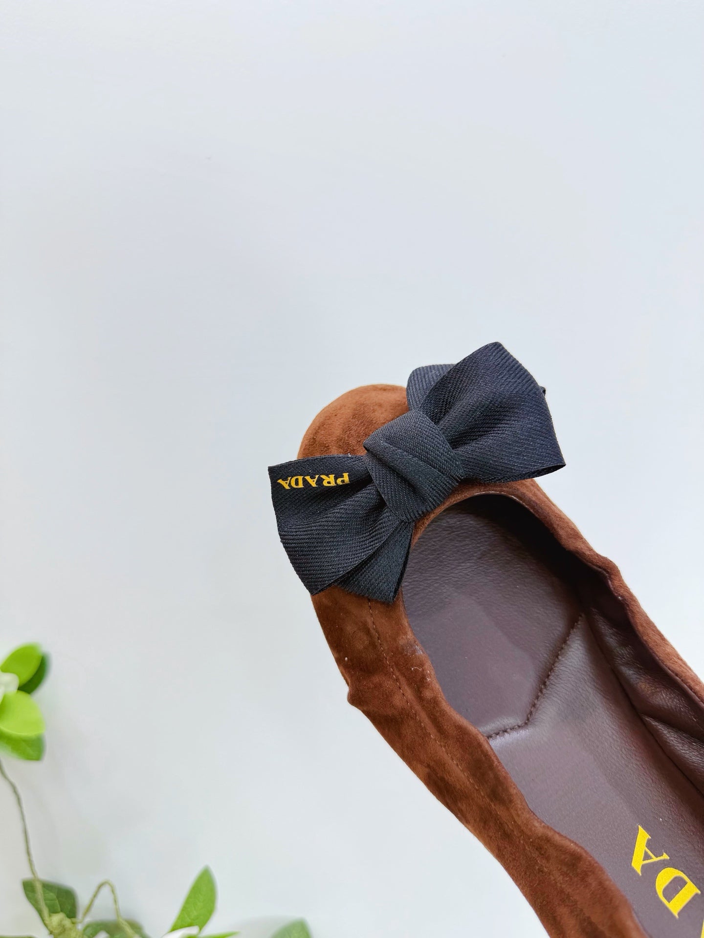 PRA 26SS Ballet Flat Brown Suede 592398