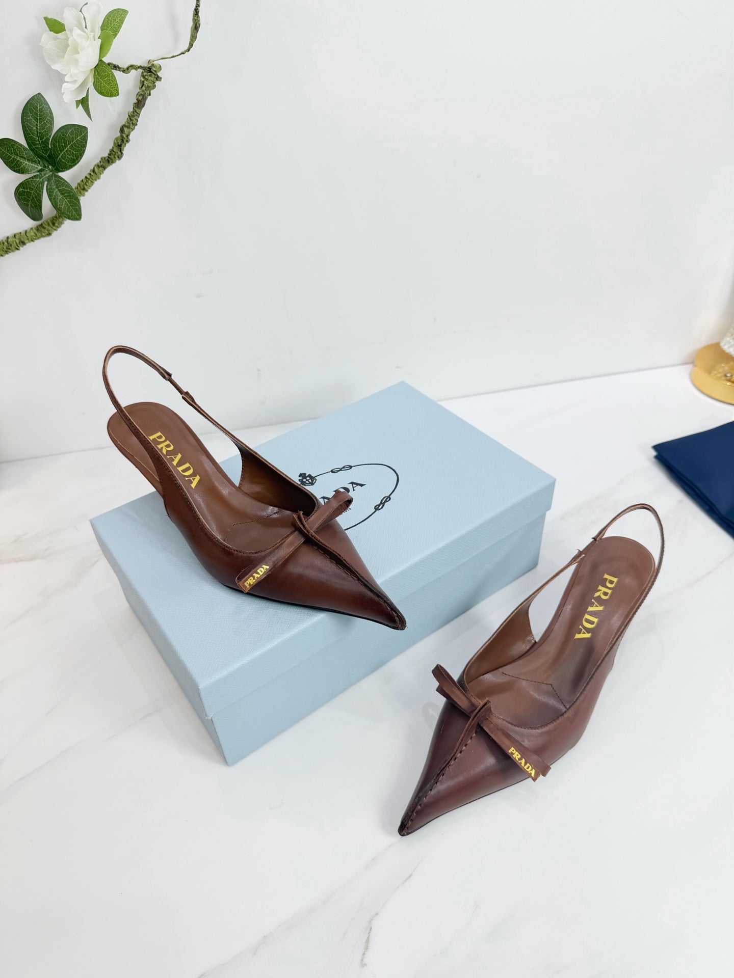 PRA 26SS Slingback 55 Brown Cowhide 592404