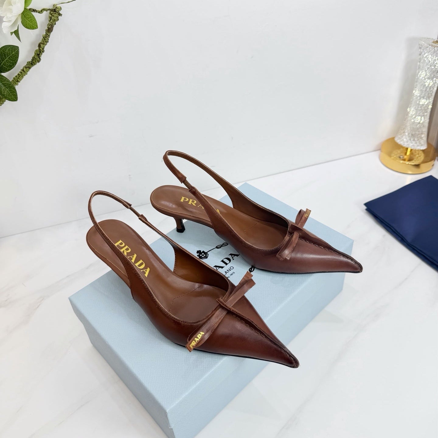 PRA 26SS Slingback 55 Brown Cowhide 592404