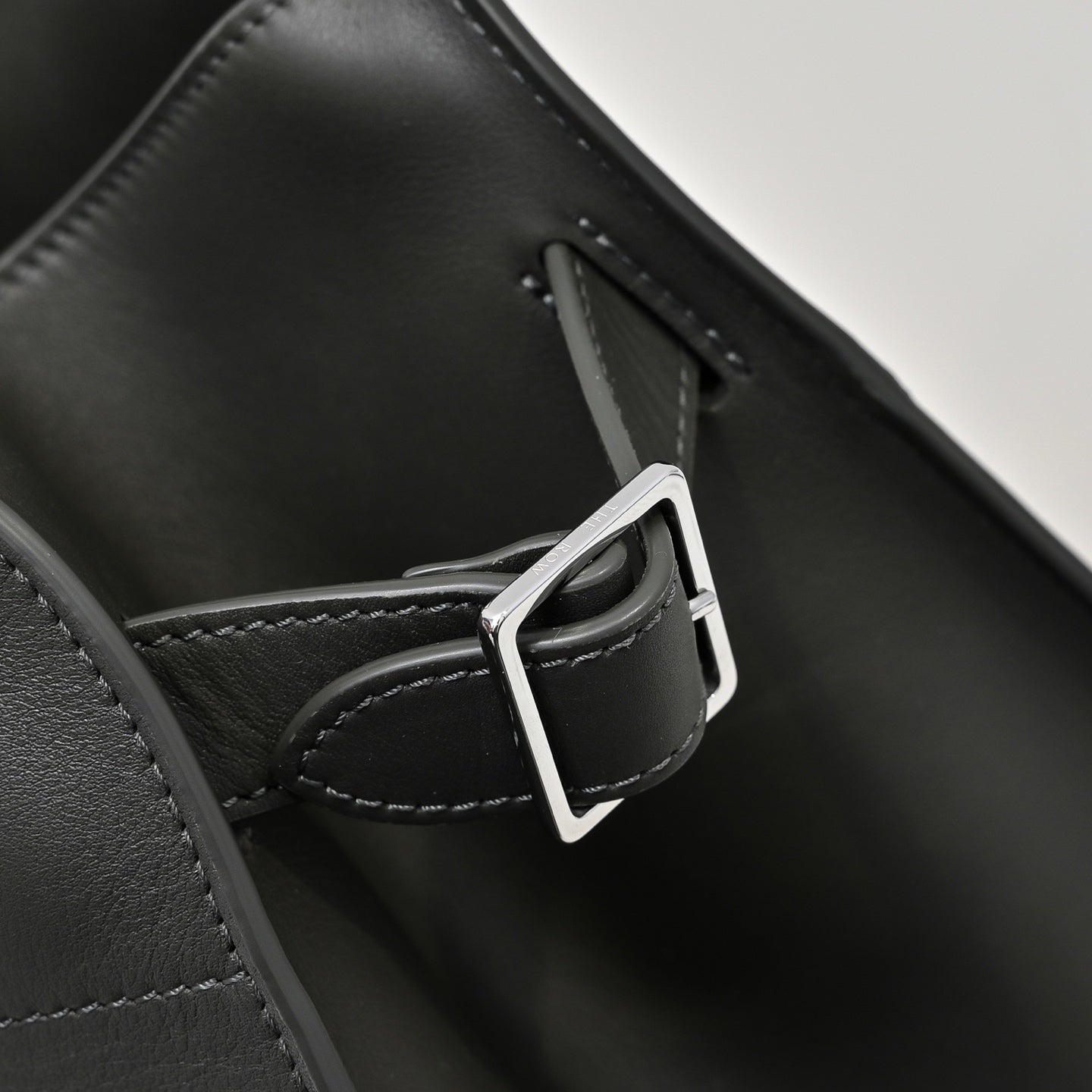 The Row Margaux 12 32cm Tote Bag In Calfskin