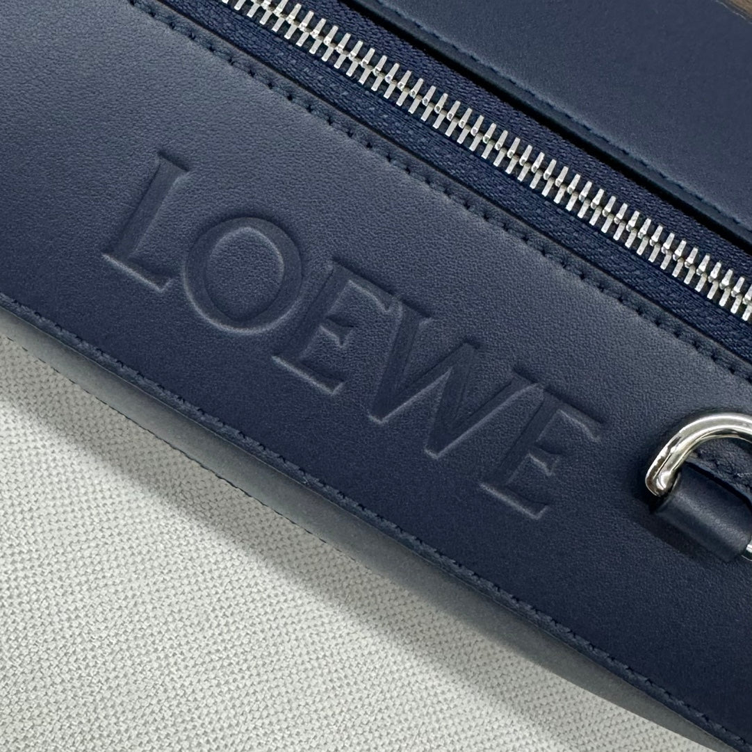Loewe 2025 Convertible Sling Navy Blue Calfskin 274658