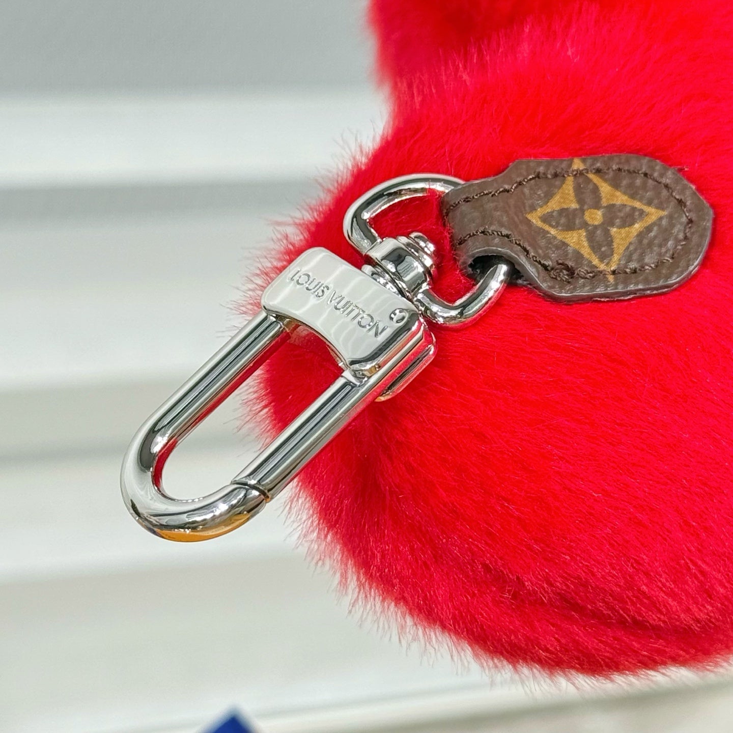 LV Lucky Heart Charm Red mix Colors Wool