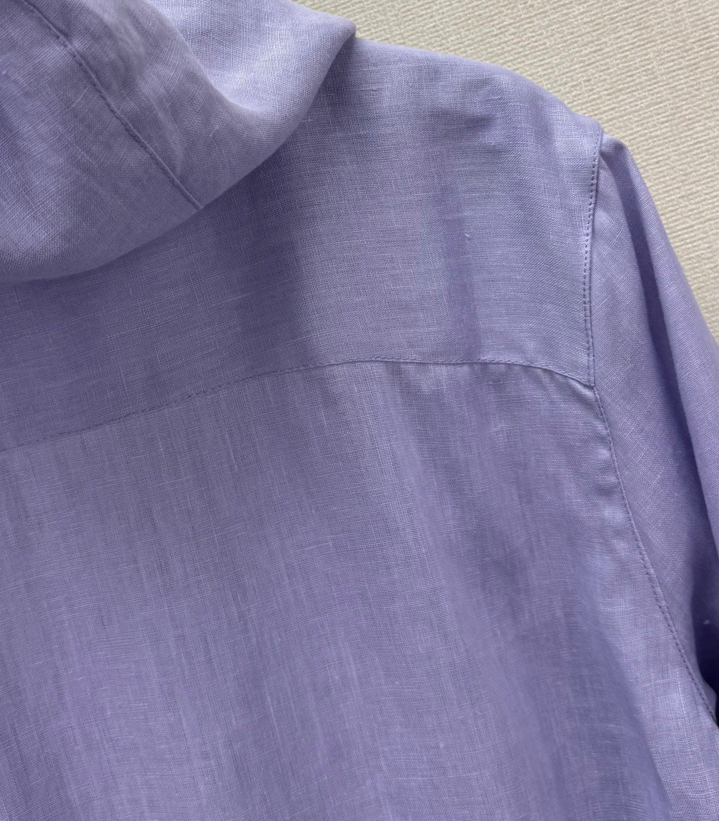 LP 25 Linen Hooded Purple Jacket 297177