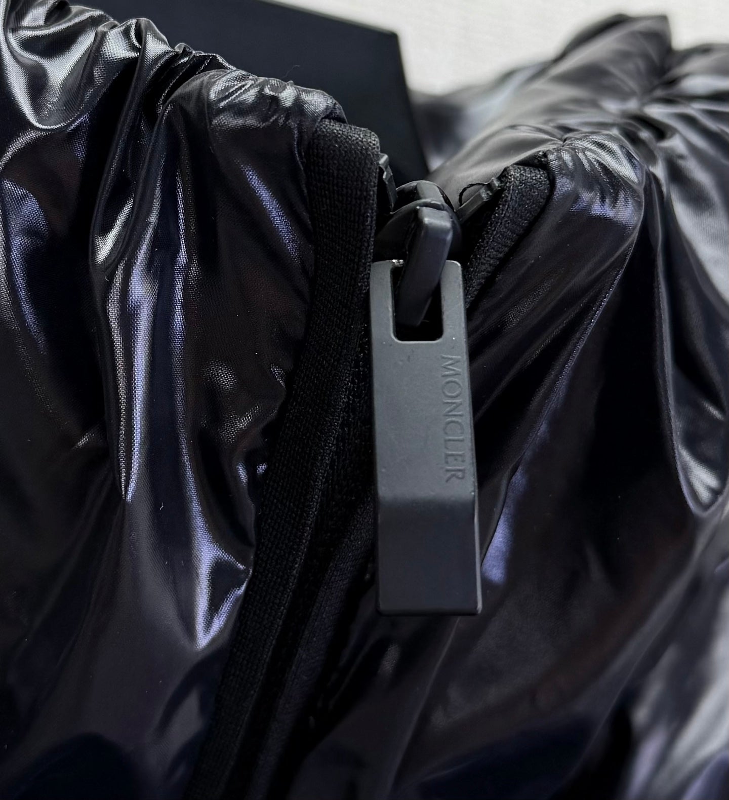 MC 2025 Emilion Square-Quilted Down Gilet Black Nylon Down