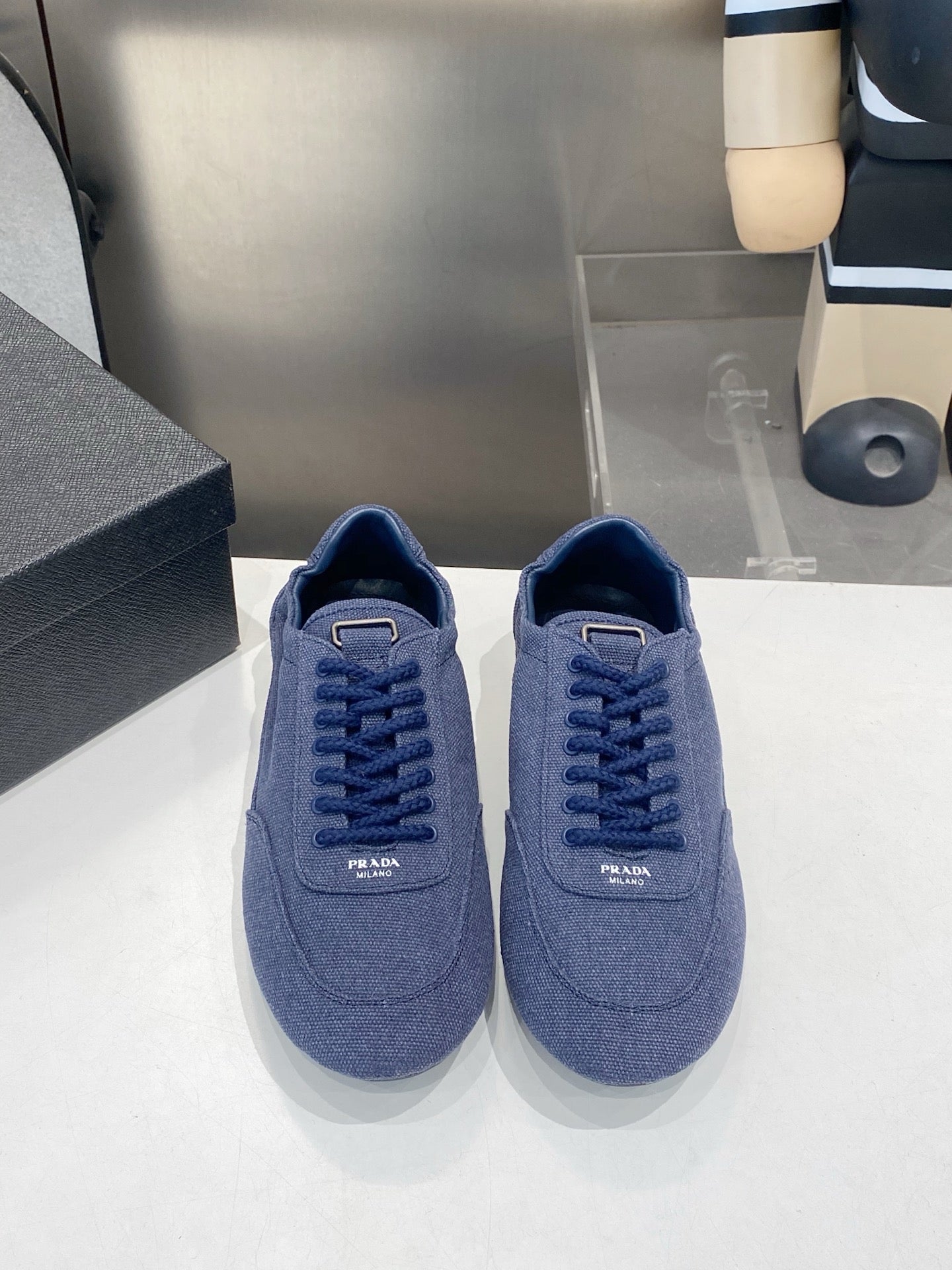 PRA 26S Casual Sneaker Dark Blue Canvas 628551