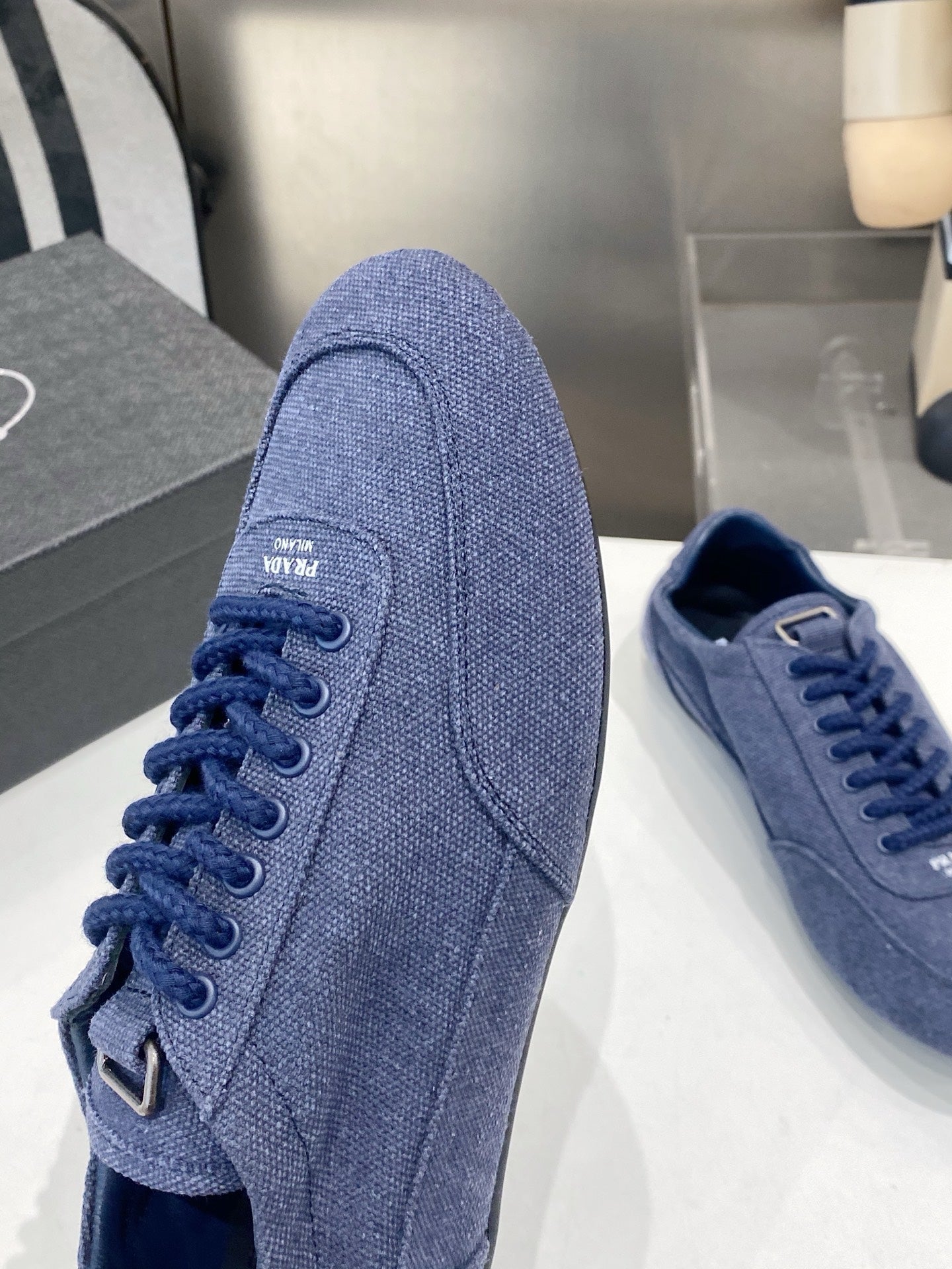 PRA 26S Casual Sneaker Dark Blue Canvas 628551