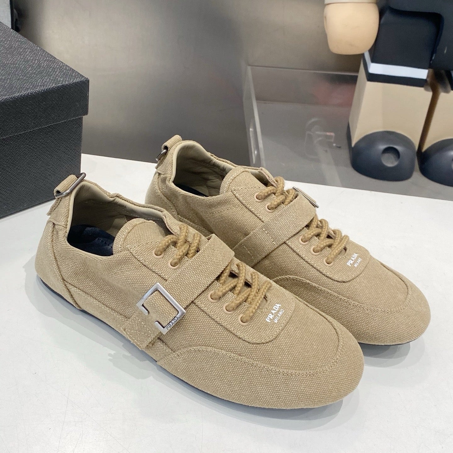 PRA 26S Casual Sneaker Beige Canvas 628553