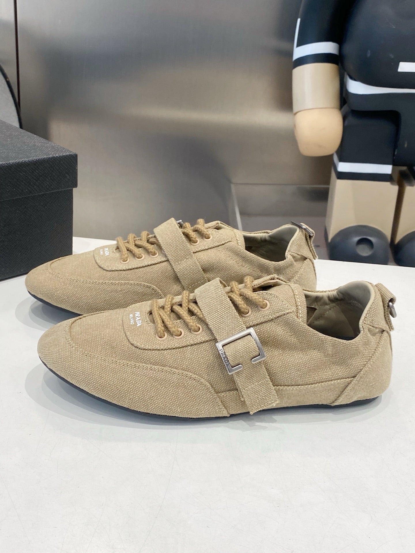 PRA 26S Casual Sneaker Beige Canvas 628553