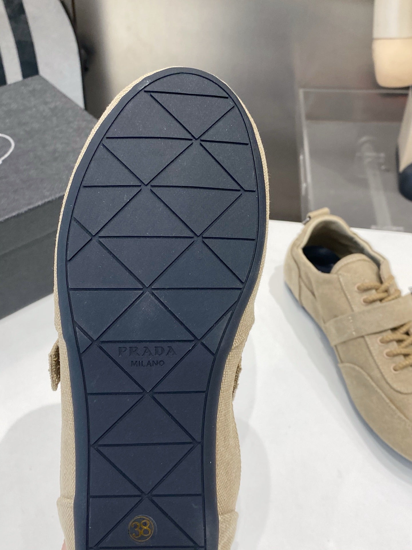 PRA 26S Casual Sneaker Beige Canvas 628553