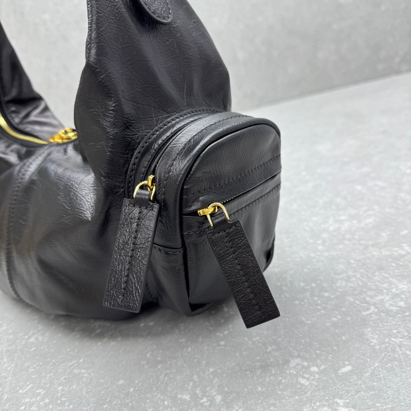 Dior 2025 Grand Tour Multipocket Bag 52cm Black Calfskin