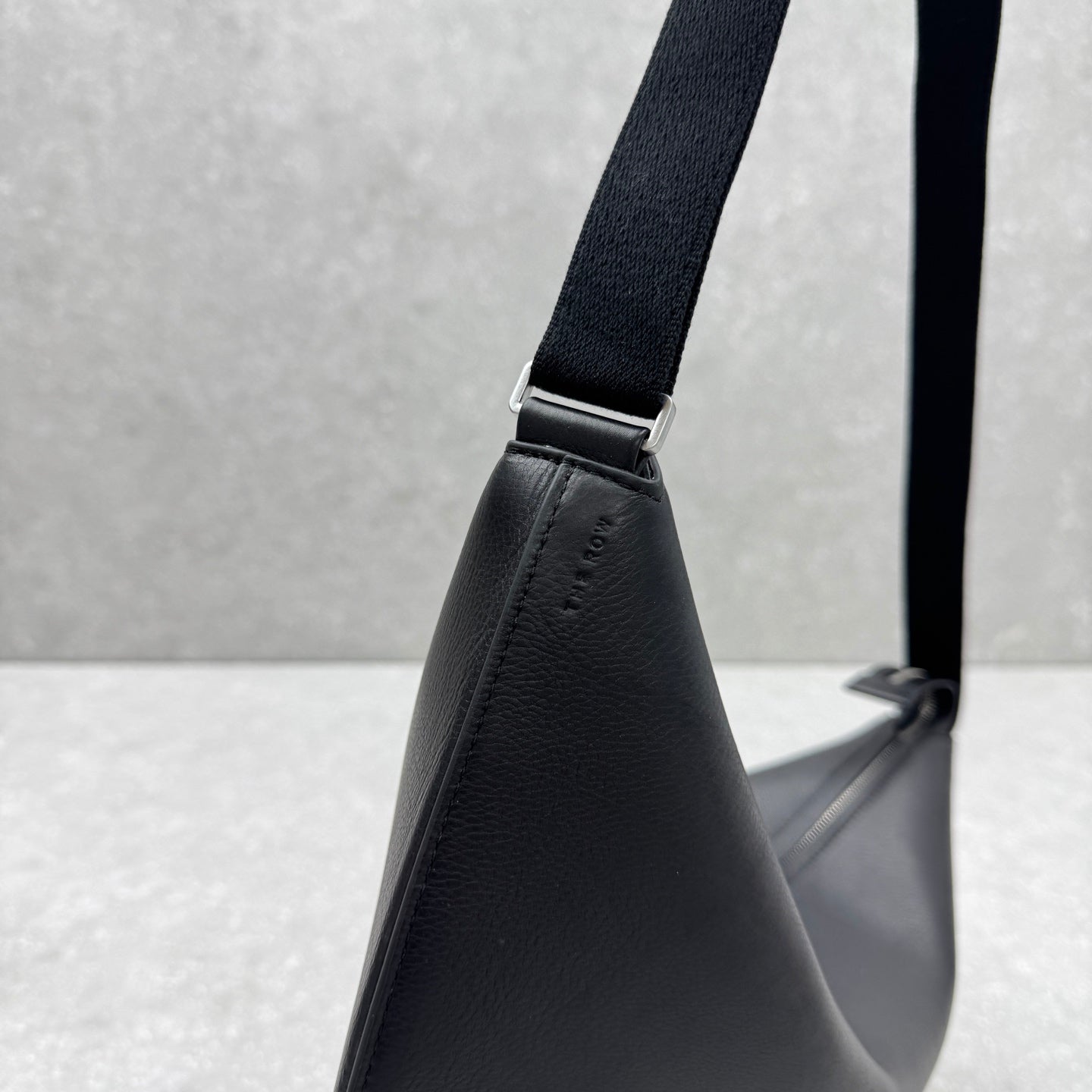 The Row 2025 Jouve Bag 46cm Black Calfskin