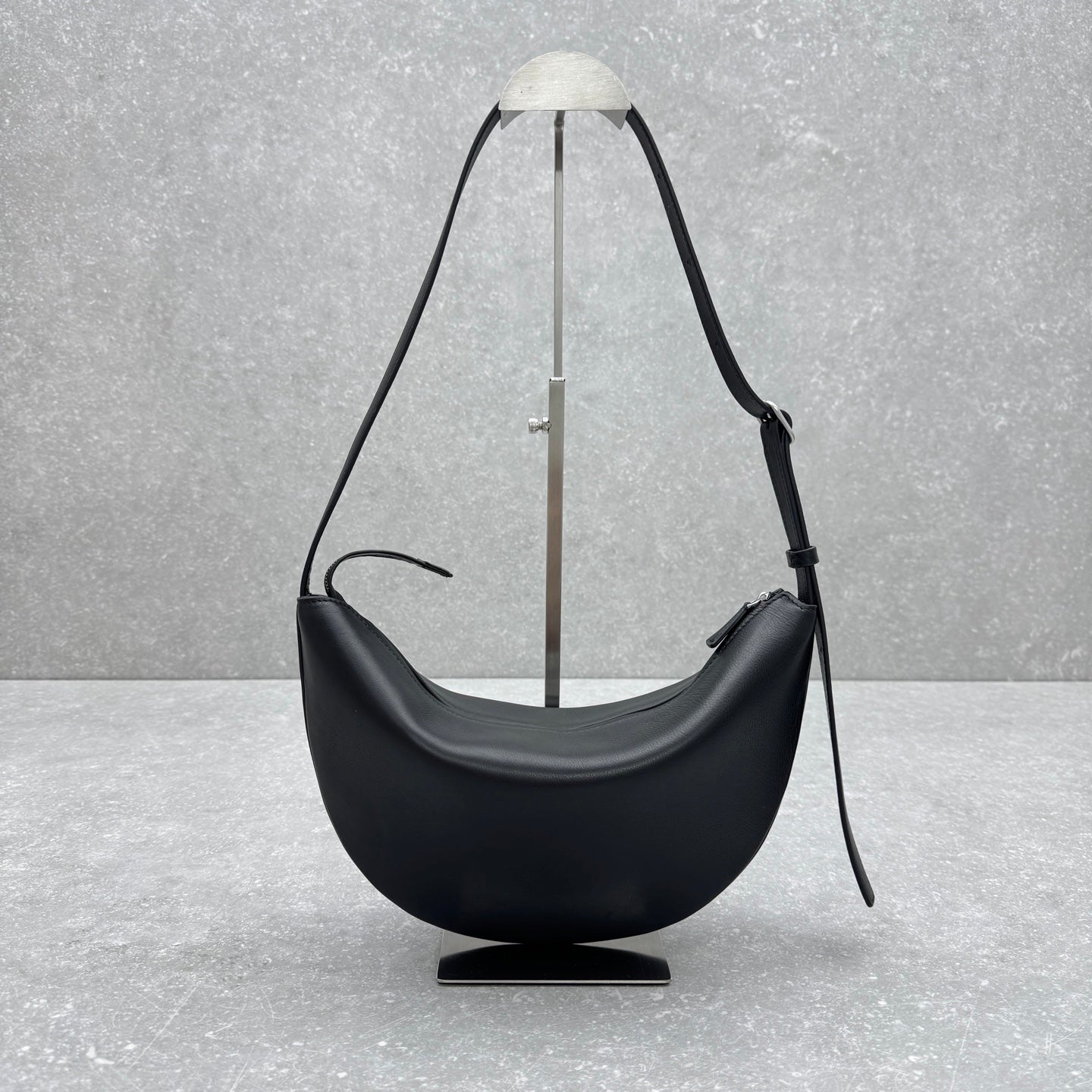 The Row 2025 Jouve Bag 34cm Black Calfskin