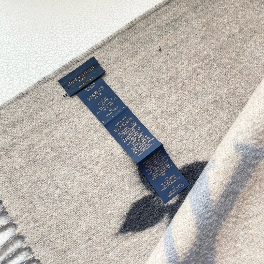 REYKJAVIK GRADIENT SCARF 220 CM CASHMERE 399737