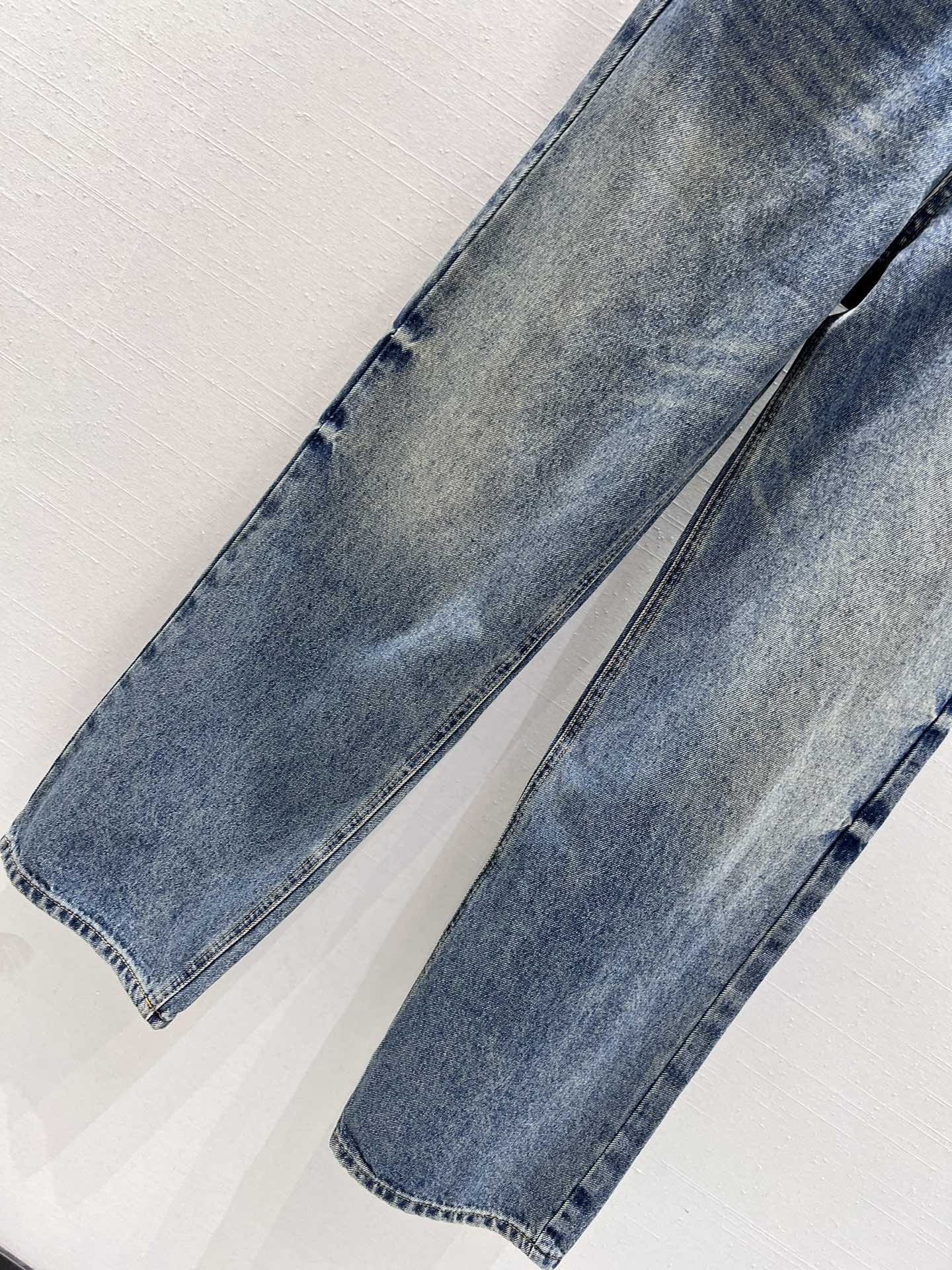 Prada Jeans Blue Cotton 200158