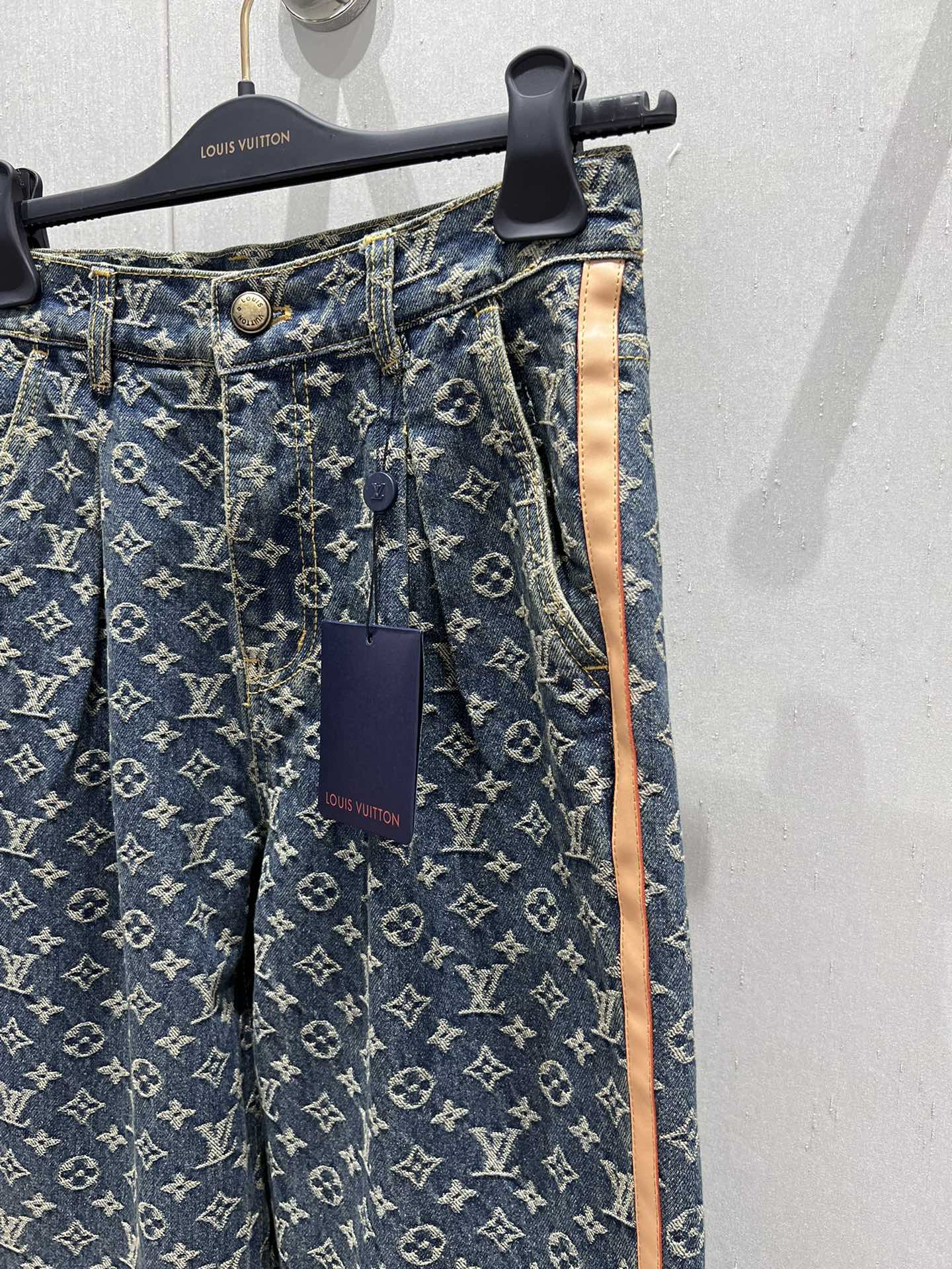 LV  Jean Denim Blue Cotton 206952