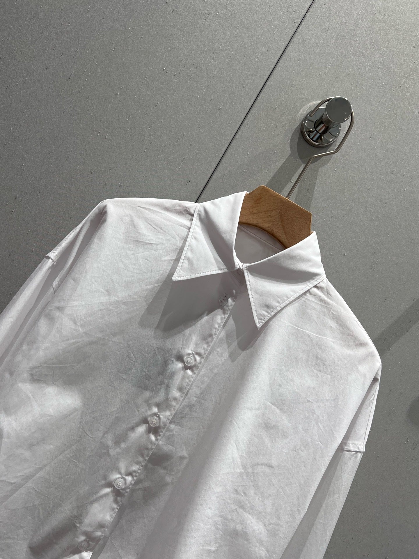 Prada 25 Drawstring-hem Shirt White Cotton 210197
