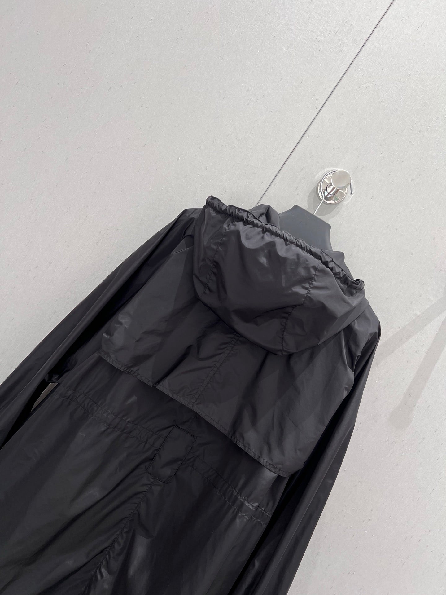 Prada 25 Windbreaker Jacket Black Re-Nylon 210923