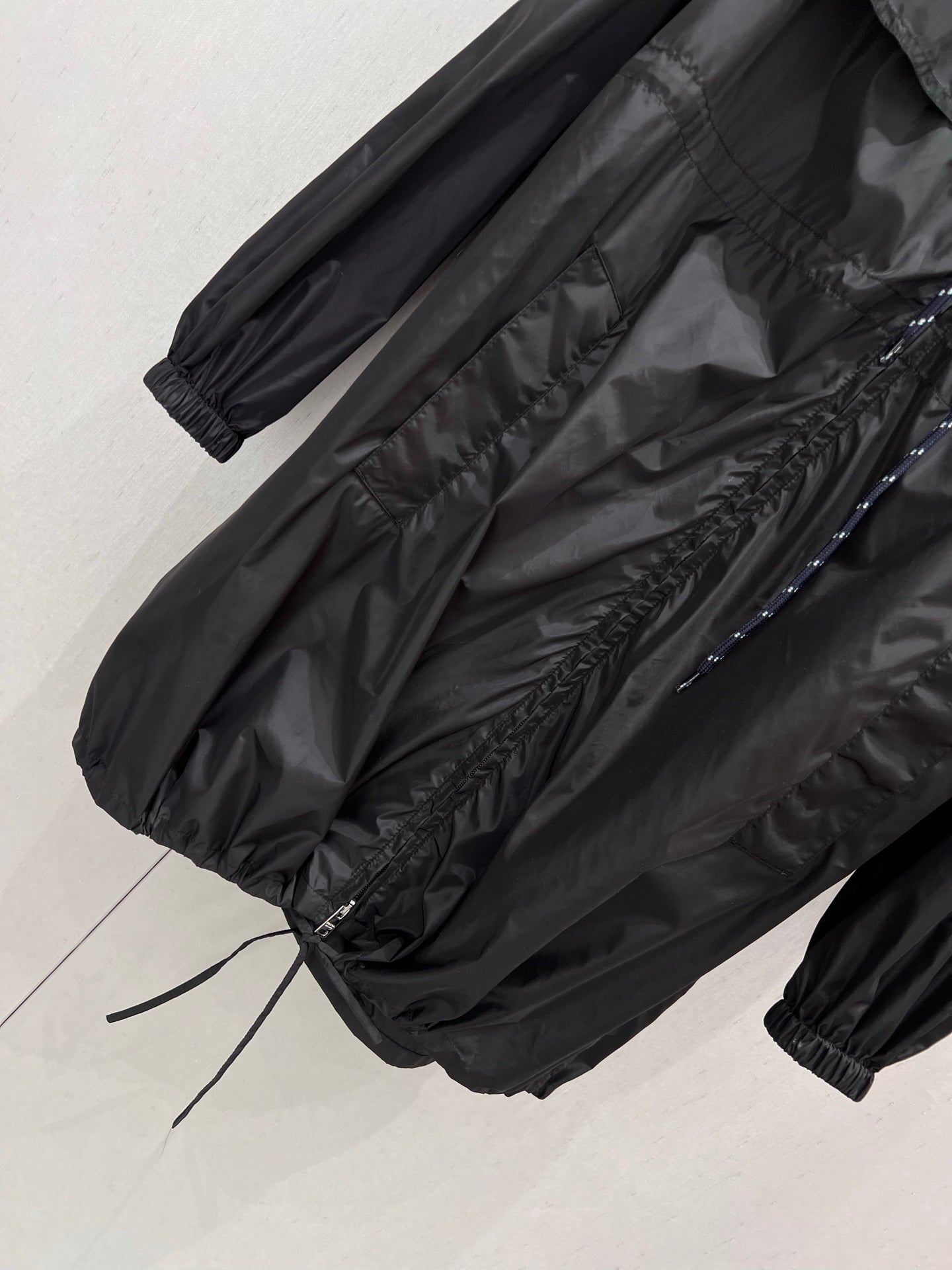 Prada 25 Windbreaker Jacket Black Re-Nylon 210923