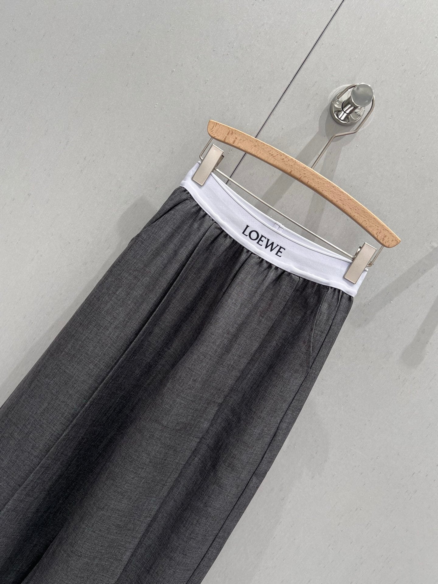 Loewe 25 Print Ribbed Waist Trousers Cotton