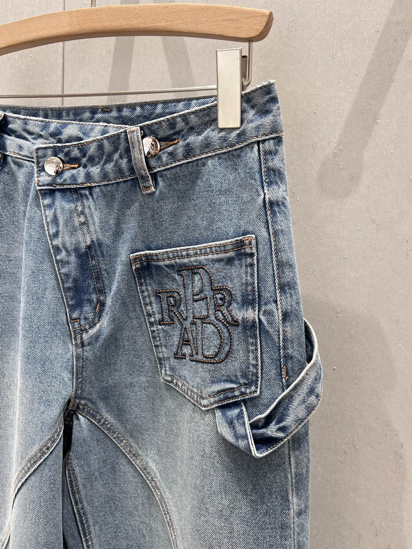 Prada 25 Jeans Blue Cotton 211317