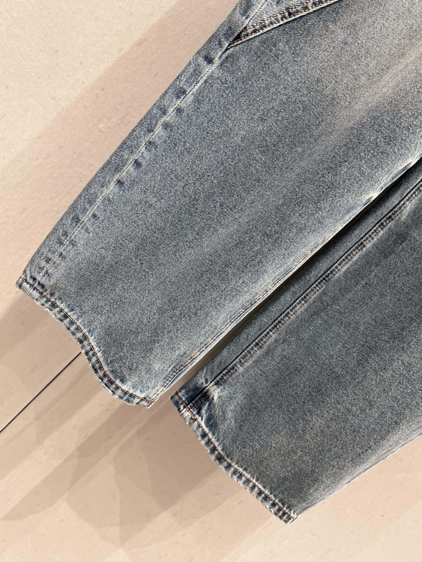 Prada 25 Jeans Blue Cotton 211317