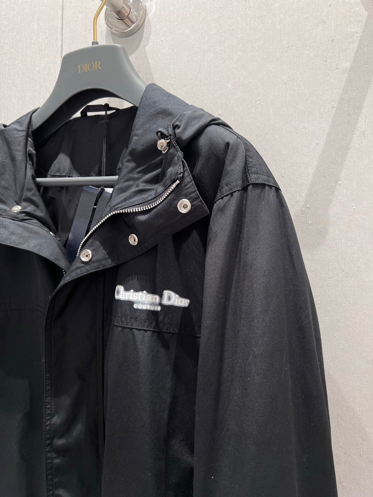 CD 25 Print Jacket Black Cotton 211528