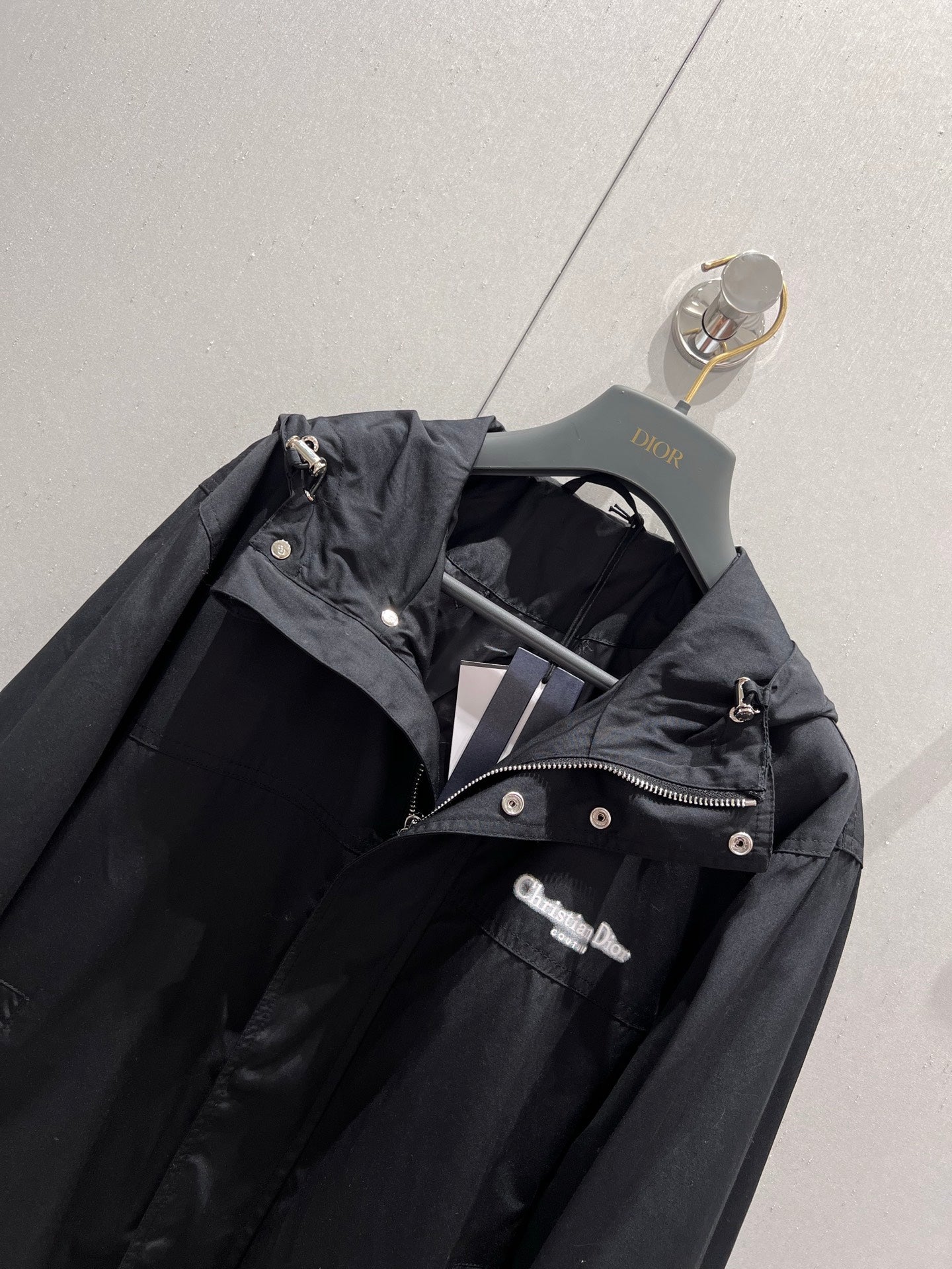 CD 25 Print Jacket Black Cotton 211528