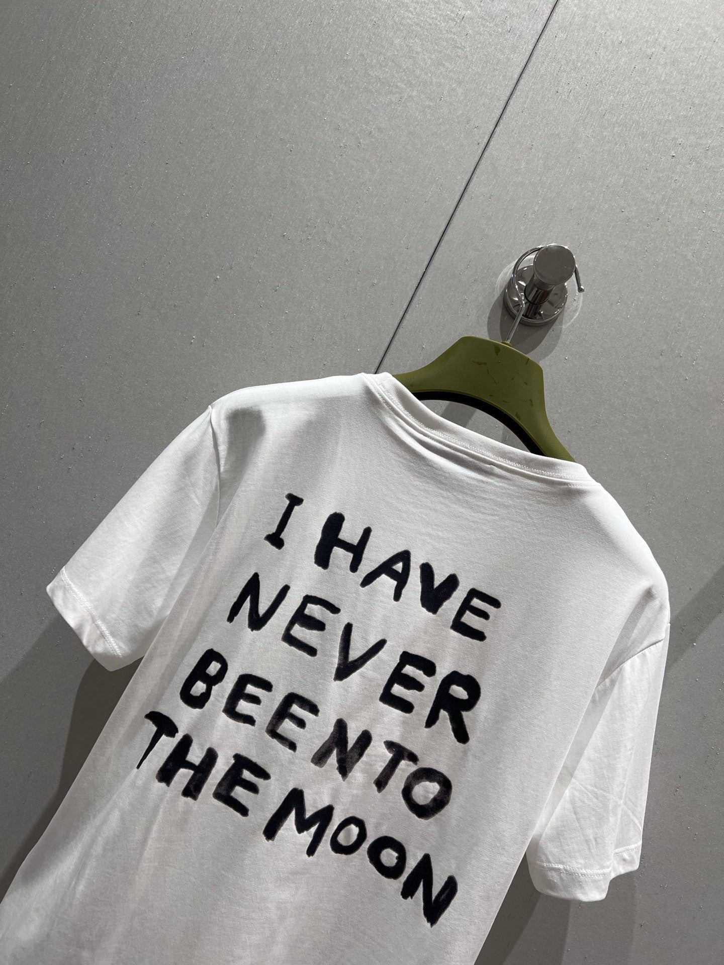 Gucci 25 Cartoon Guitar Print Short-sleeved T-shirt White Cotton 215699