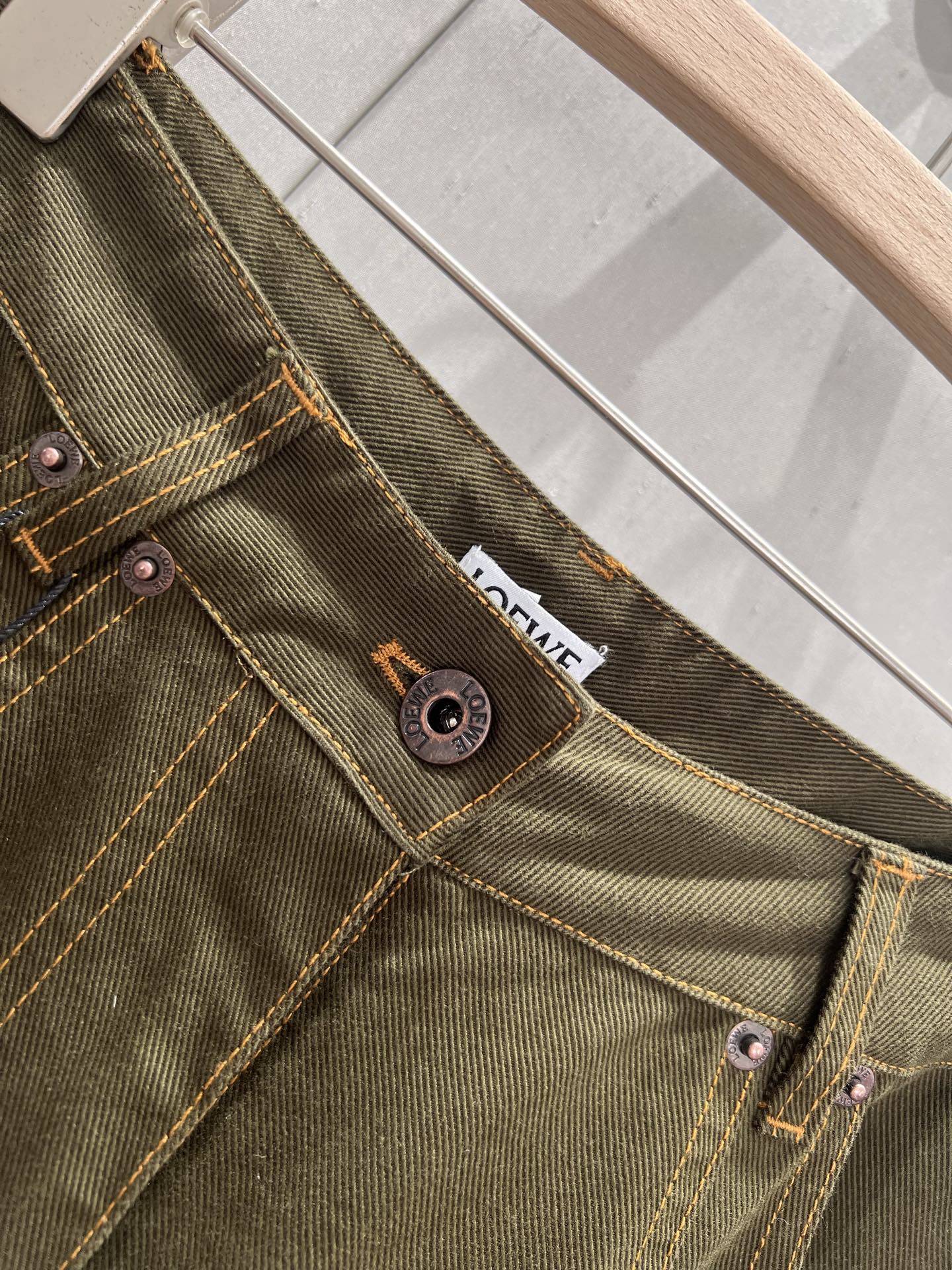 Loewe 25 Straight Wide-leg Jeans Cotton