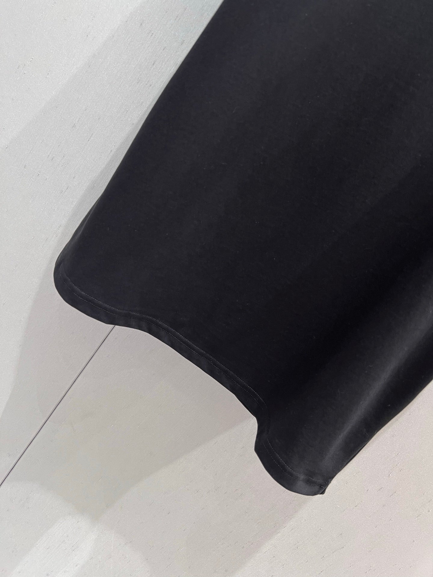 CD 25 Embroidered Grass Cat Short Sleeve Black cotton 217452