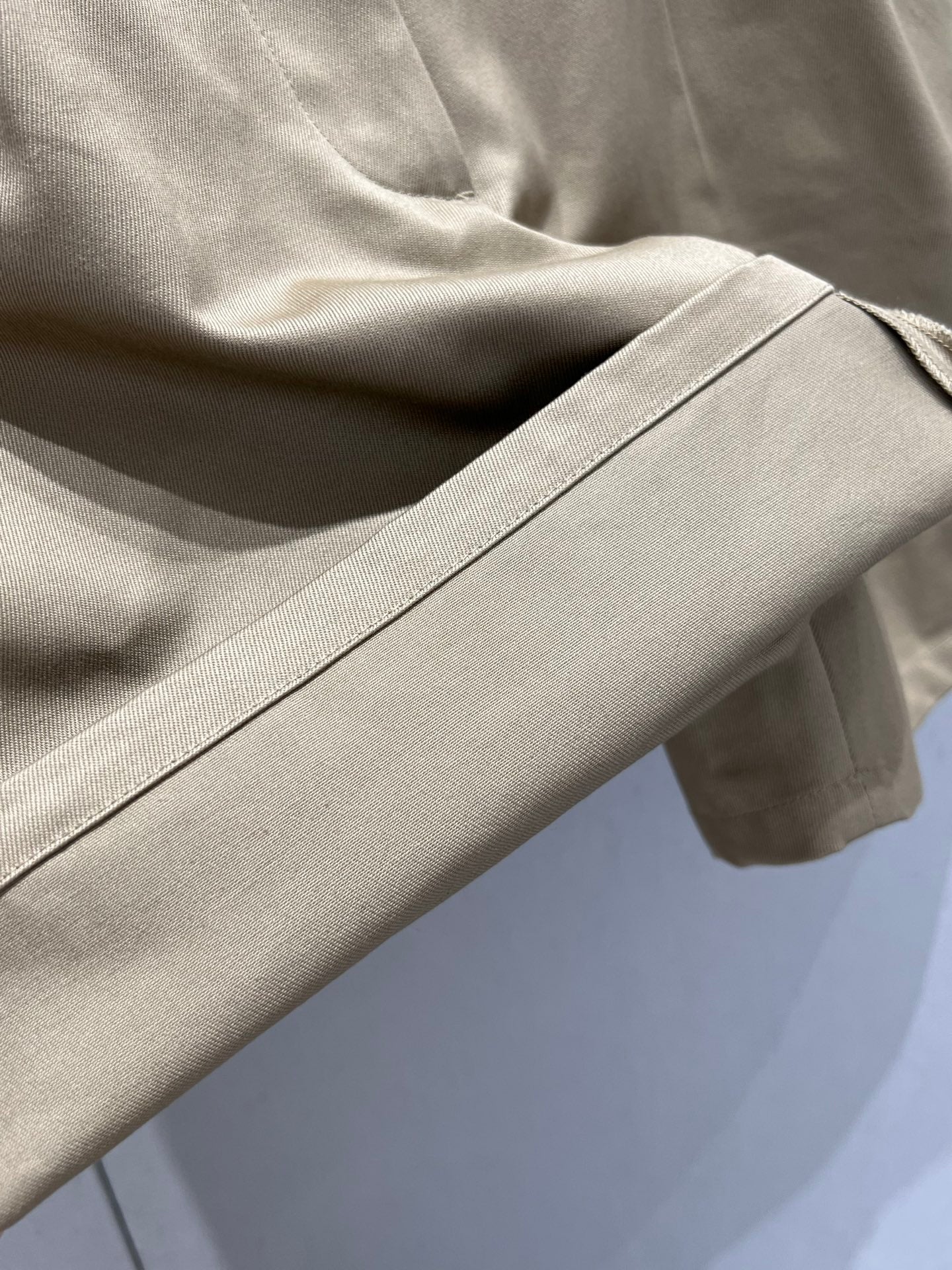 Prada 25 Short Beige Cotton 218082